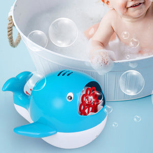 Whale/Submarine Bubble Blower Machine Musical Bubble Maker Bath Baby Toy Shower Fun