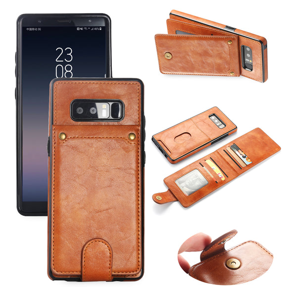 Bakeey Detachable Card Slot Stand Leather Case for Samsung Galaxy Note 8