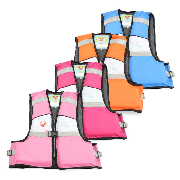 Child Kids Baby Buoyancy Aid Swimming Floating Life Jacket Vest 4 Color Size S