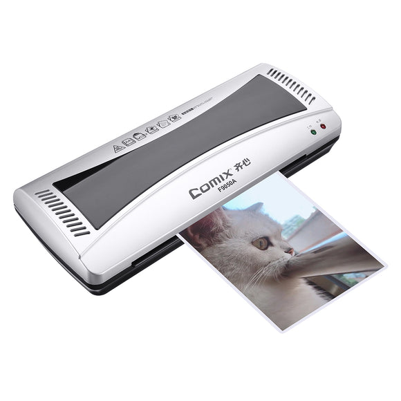 220V A4 Document Laminator Hot&Cold Plastic Sealing Machine Photo Overmolding Laminating