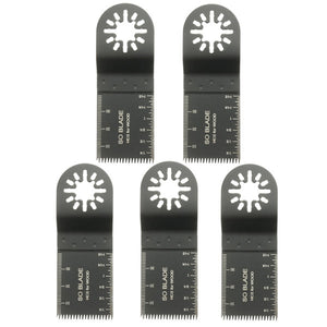 5Pcs 35mm Carbon Steel Long Teeth Saw Blade Oscillating Multitool For Fein Multimaster Bosch Makita