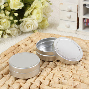 10pcs 10ml+20ml Empty Aluminium Cosmetic Pot Jar Tin Container Storage