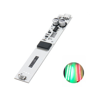 2*17 1USB Mini Voice Control Music Audio Spectrum Flash Volume Level Indicator LED Display Module