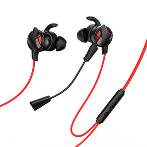 Baseus GAMO H15 3.5mm Wired Control Earphone HiFi Stereo Gaming Headphone with Dual Mic