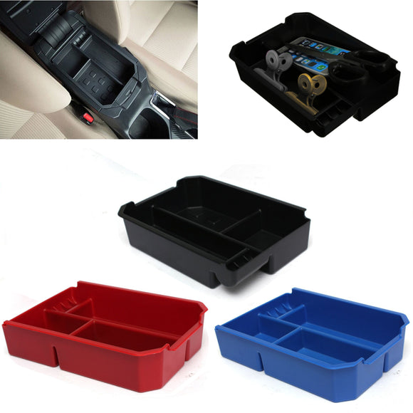 Car Center Console Glove Arm Rest Storage Box Tray For Toyota RAV4 13-15