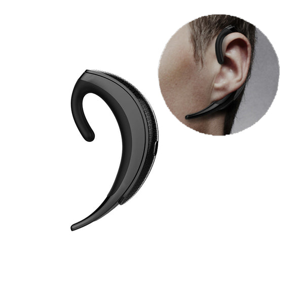 OVEVO Q12 Wireless bluetooth Earphone Portable Single Earhook Handsfree Over Ear Headphone with Mic