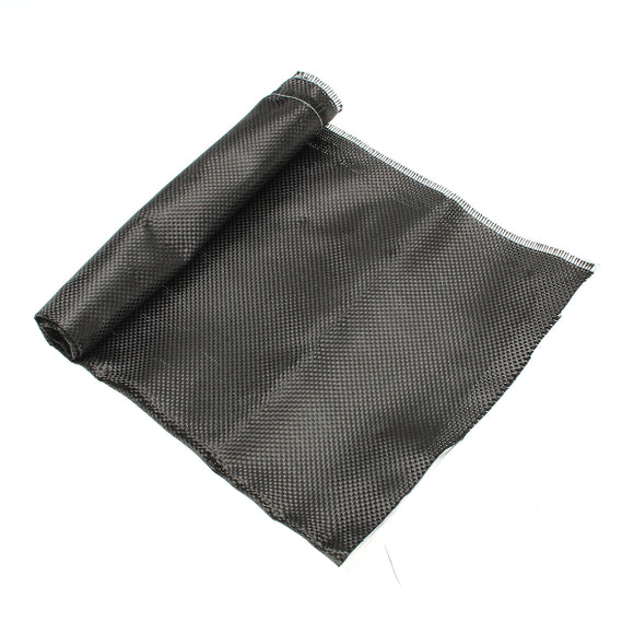 3K 200Gsm Real Plain Weave Carbon Fiber Fabric Cloth in 50cm Width