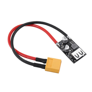 LantianRC 4.5V-32V USB Buck Charging Module Support QC3.0 Quick Charge XT60 Plug for RC Models