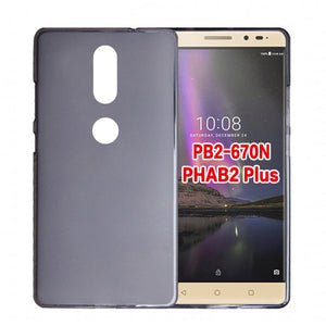 Translucent Ultra Thin Soft Silicone Case For ZUK Lenovo phab2 Plus