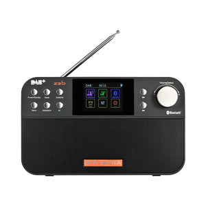 GTMEDIA Z3B Portable Digital DAB Radio FM Radio bluetooth Stereo RDS Multi-band Radio Speaker with LCD Display