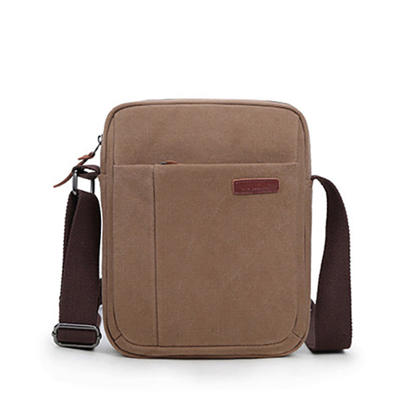 Men Vintage Leisure Canvas Crossbody Bag Shoulder Bag