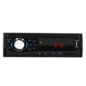 1DIN 12V Car MP3 Player FM Radio bluetooth Hands-free calls USB AUX TF SD Card Remote Control Charging