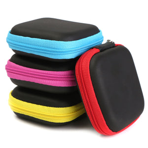 Pocket Mini Hard Case Holder Earphone Headphone Change Keys Coins Storage Bag