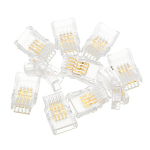 10PCS 4Pin 10MM Board to Board/Board to Wire Connector for Waterproof RGB LED Strip Light