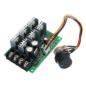 DC 9-55V 40A 2000W PWM DC Motor Pump Speed Regulator High Power Speed Controller 9V 12V 24V 36V 48V