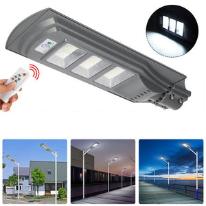 150W 150 LED Solar Street Light PIR Motion Sensor Outdoor Garden Wall Lamp with Remote