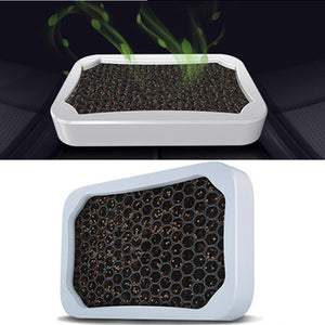 AIKESI Car Bamboo Charcoal Box Activated Carbon Air Freshener Smoke Odor Eliminator Universal