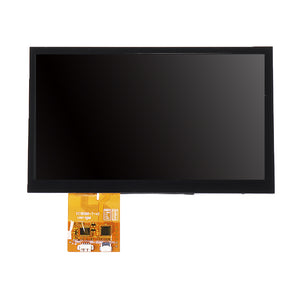 7 Inch LVDS 1024x600 HD LCD Screen IPS Full View Angle Capacitive Touch G + G USB Interface Industrial Display