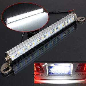 Car Van Truck Trailer 15 LED License Number Plate Light Bolt On Backup Lamp