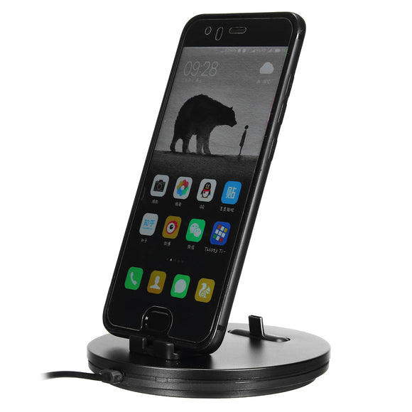 TYPE-C Desktop Charging Dock Data Sync Holder Stand For Samsung S8 Xiaomi mi5 mi6 Tablet