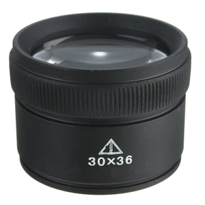 30X36mm Jewelry Optical Glass Lens Loupe Magnifier Watch Magnifying