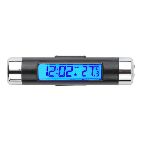 Car LCD Digital backlight Automotive Thermometer Clock Calendar Accessories