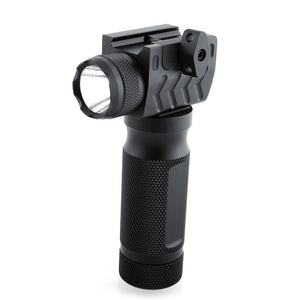 West Lake Tactical 20mm Rail Vertical with High Power LED Flashlight Steel Aluminum