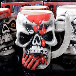 Creative Skull Mug Pirate Ceramics Coffee Tea Cup Water Mugs