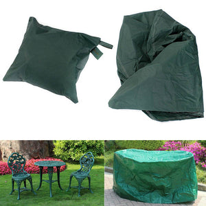 95x140cm Garden Outdoor Furniture Waterproof Breathable Round Dust Cover Table Shelter