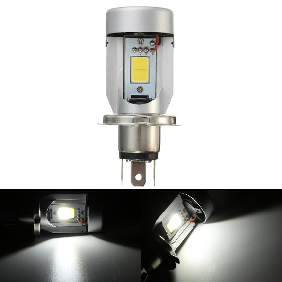 Motorcycle 20W 2000LM 6500K H4 LED Hi/Lo Driving Lamp White Headlight Bulb