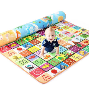 3 Size Baby Kids Floor Play Mat Rug Picnic Cushion Crawling Mat Pad Waterproof