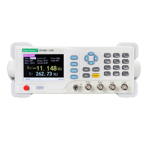 ET45 Series LRC Benchtop Digital Bridge Desktop LCR  LCR Tester LCR Meter Capacitance Resistance Impedance Inductance Measure