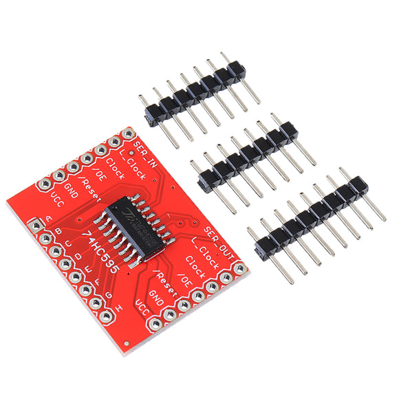 5pcs 74HC595 Adapter Module Shift Register Module