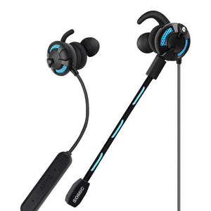 SOMiC G618 PRO Bluetooth 4.1 Wireless In-ear Mobile Gaming Earphone Headphone with Dual Mic