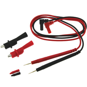 PT1002 1000V 10A Banana Universal Multimeter Test Probe Leads Cable + Crocodile Clip