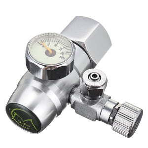 G5/8 Carbon Dioxide Meter Multifunctional Aluminium Alloy Single Gas Regulator CO2 Regulators