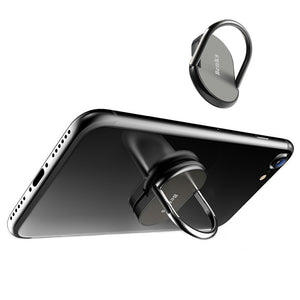 Benks 3 in 1 Metal 360 Degree Rotation Desktop Phone Stand Finger Ring Holder for Xiaomi Samsung