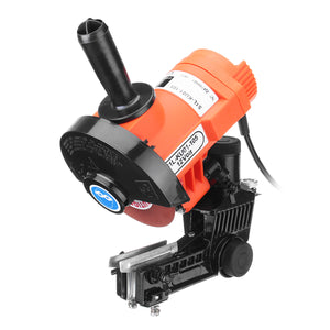 85W 12V Electric Chain Saws Sharpener 4500RPM Bench Mount Grinder Wheel Tool Brake