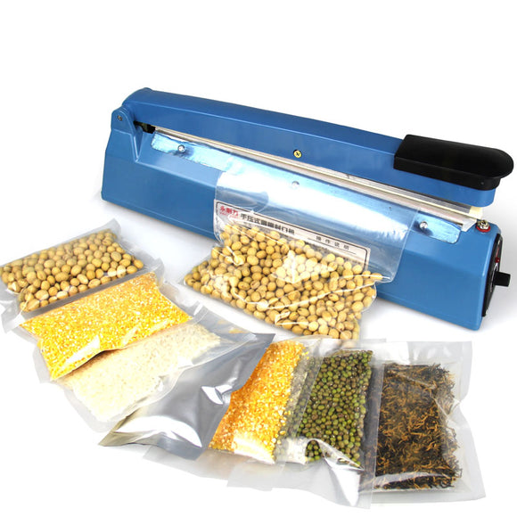 220V Electric Manual Bag Sealer Seal Ring Machine Food Tea Plastic Bag Heating Seal Ring Machine