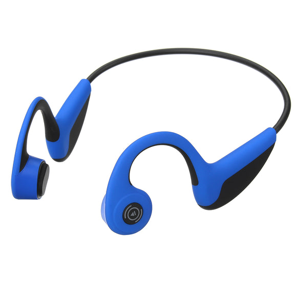 G18 bluetooth 5.0 Wireless LED Indicator Bone Conduction Headset USB Charging Waterproof Sports Hifi Earphone with Mic