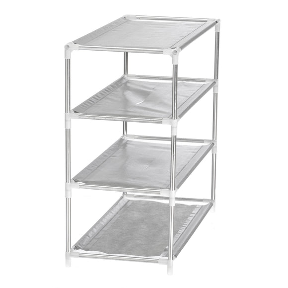 Multi Layer Tier Optional Metal Shoe Rack Storage Organizer Stand Shelf Holder