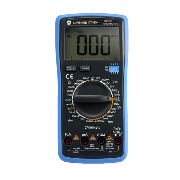 SUNSHINE DT-890N Digital Multimeter High Precision Automatic Range Multimeter Precision and Stable Tester