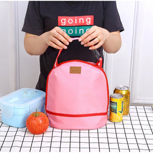 Thicked Lunch Tote Bag Keep Fresh Cooler Bag Handheld Belt Food Picnic Bento Bags Travel Bags