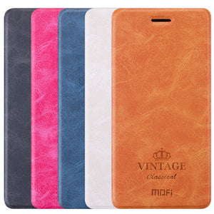 MOFI Luxury Card Wallet Stand Smart Sleep Leather Flip Case For Xiaomi Redmi Note 4