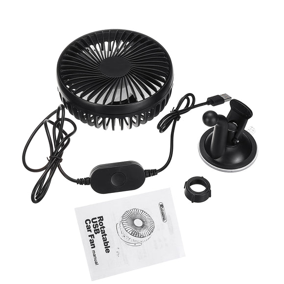 5W USB Car Cooling Fan