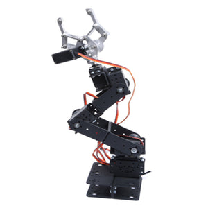 6 DOF 3D Rotating Mechanical Robot Arm DIY  Kit For Smart Car