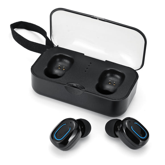 T18S TWS Wireless Earbuds bluetooth 5.0 Earphone Mini Portable Stereo Headphone with Mic for iPhone Huawei