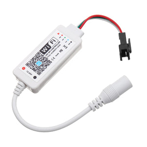 bluetooth LED Strip Controller APP LED Lights Controller IP20 Remote Control For 12-24V WS2811