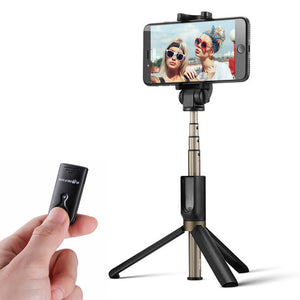 BlitzWolf BW-BS3 Versatile 3 in 1 bluetooth Tripod Selfie Sticks for iphone 8 8 Plus iphone X