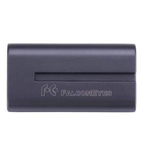 Falconeyes NP-550 7.4V 2300Mah Rechargeable Battery for Video LED Light with Sony NP-F550/NP-F570 Battery Slot